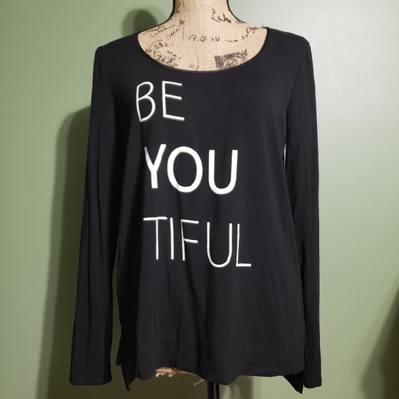 Sold WHBM} Be You Tiful Scoop Neck Top - Picture 4 of 4